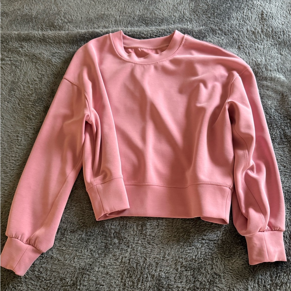 lululemon athletica Pink Crew Neck Sweater Size 4